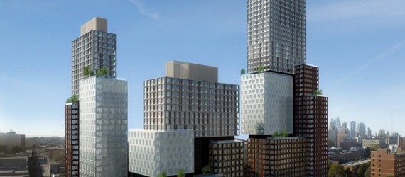 Steel Fabrication Begins for B2 Tower at Atlantic Yards
